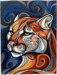 Swirl Spirits Paintings Christine Karron Art And Illustration Animal Illustration Art Pop Art Animals Colorful Animal Paintings