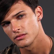 Pendientes de plata de ley para hombre, diseño de hermano, papá, novio,  pendientes geniales, joyería para hombre, regalo para él, regalo para  hombre