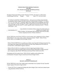 Draft contoh surat perjanjian kerjasama usaha, jual beli tanah dan rumah, sewa menyewa, hutang piutang, kontrak kerja dan perjanjian lainnya. 20 Contoh Surat Perjanjian Kerjasama Cargo