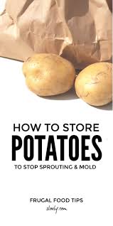Some research has been done to show that 38 degrees fahrenheit will deter sprouting, but you start to risk changing the starch of the potato into sugar at that temperature. Best Ways To Store Potatoes