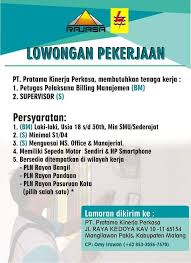 Check spelling or type a new query. Lowongan Kerja Supervisor Atmago