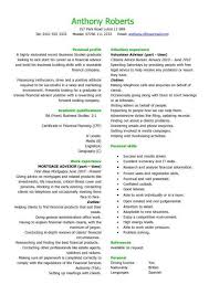 It is important to make sure that your personal profile summarises your skills and what you can offer to a potential employer as a graduate. Graduate Financial Advisor Cv Sample How To Write A Cv Curriculum Vitae Students Jobs