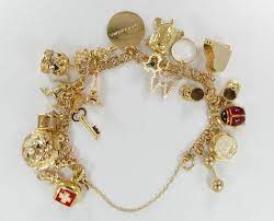 Shop for white gold, rose gold & yellow gold jewelry in 10k, 18k and 14k gold. 14k Gold Charm Bracelet Vintage 14k Yellow Gold Link Charm Bracelet 10k 14k 18k Charms 46 Charm Bracelet Vintage Charm Bracelet Gold Charm