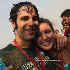 Iker and Iria during the Devils Circuit, an obstacle race co-presented by  the Times of India, held at Greater Noida,