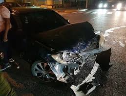 Transitaban en un carro honda gris, conducido por joel a. Milagros German Sale Ilesa De Accidente De Transito Ocurrido