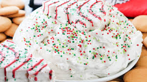 I found this recipe and it's the closest i've come to them. Little Debbie Christmas Tree Cake Dip 4 Sons R Us