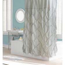 Threshold Pintuck Shower Curtain White Shower Curtain Curtains Shower Curtain