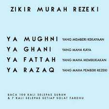Ya fatah ya rozak artinya. Ya Fattah Ya Razzaq Cara Golden
