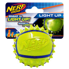 Nerf Trade Dog Light Up Spike Ball Dog Toy Dog Balls Petsmart