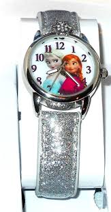 Disney Frozen Anna Elsa White Glitter Strap Watch With Collector Box Disney Gifts Anna Frozen Frozen Gifts