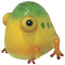 the wollywog this particular variety appears in pikmin 3 it s the yellow wollywog apart from its usual traits somewhat high jump and ability to crush pi ぷよぷよ