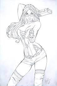 Each of these manga coloring pages for adults represents beautiful manga drawings to color that help you relax and express your. Adult Sexy Coloring Pages