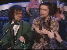 Beetlejuice eating is a reaction image macro of american performer beetlejuice at a table eating and looking at something out of frame. Hey Now Wack Pack Beetlejuice Vs Hank On St Patrick S Day Facebook