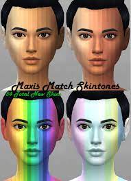 Please do not include my creations in . Mod The Sims Maxis Match Skintones 54 New Skins For Your Sims And 26 For Aliens Outdated