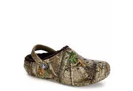 Camo Crocs Unisex Classic Lined Clog Mens Rack Room Shoes