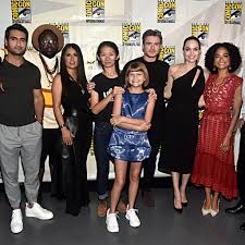 The eternals gather for their first marvel cinematic universe adventure. What Is Marvel S The Eternals About Popsugar Entertainment