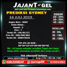 Prediksi Togel Sydney Syd Selasa 16 Juli 2019 Singapura 11 September Sydney