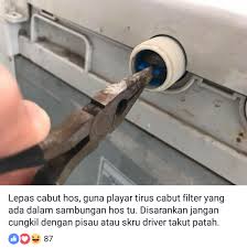 Percaya tak kalau kami katakan kita boleh cuci mesin basuh sendiri. Mesin Basuh Tak Berputar Air Keluar Perlahan Boleh Baiki Sendiri Jimat Vanilla Kismis