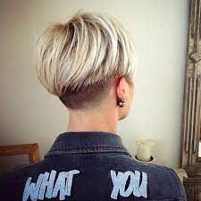 Nice Nape Hair Styles Short Hair Styles Short Blonde Hair