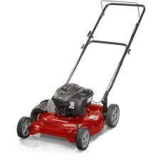 Try tapping on the bowl, or you my need to take it off an clean it and the needle jet. Murray 21 125cc Gas Powered Low Wheel Push Lawn Mower Walmart Com Walmart Com