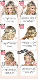 5 Easy Steps To This Vintage Inspired Updo 1920s Hair Tutorial Long Hair Tutorial Vintage Hairstyles For Long Hair