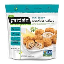 I microwaved them for 1 minute (30 sec. Mini Crabless Cakes Gardein