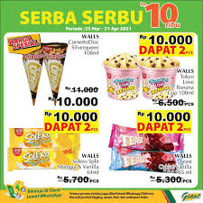 Apalagi biasanya khusus di akhir pekan, akan mengadakan program promo alfamart weekend yang senantiasa ditunggu banyak orang. Katalog Promo Giant Serba Serbu 10 000 Periode 25 Maret 21 April 2021 Disqonin