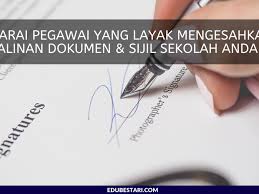 Contoh cop nama dan jawatan guru. Senarai Pegawai Yang Layak Mengesahkan Salinan Dokumen Sijil Sekolah Anda Edu Bestari
