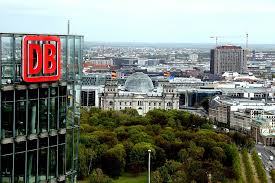 Die deutsche bahn will sich nun besser gegen die folgen des klimawandels wappnen. Hd Wallpaper Top View Of City Buildings Deutsche Bahn Logo Lettering Db Wallpaper Flare