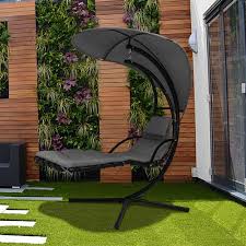 Maybe you would like to learn more about one of these? Arlmont Co Maisie Floating Hanging Chaise Lounger With Stand Reviews Wayfair