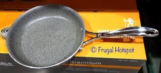 Costco Sale Henckels Capri Granitium 3 Pc Aluminum Fry Pan Set 59 99 Fry Pan Set Pan Frying Pan