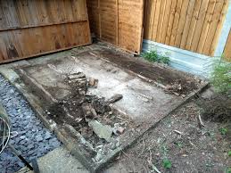 The instructions say use a wooden foundation, concrete slab, or pea gravel. Concrete Fence Posts For Shed Base Diynot Forums
