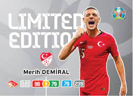 Maybe you would like to learn more about one of these? Uefa Euro 2020 Adrenalyn Xl Le Card Merih Demiral