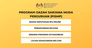 Institut latihan perindustrian (ilp) dan kursus yang ditawarkan. Semakan Rayuan Program Ijazah Sarjana Muda Perguruan Ipg