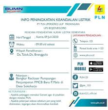 Maybe you would like to learn more about one of these? Info Pemadaman Listrik Desa Talok Desa Wa 0857 4864 4381 Anwar Bojonegoro Facebook