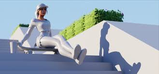 The bird has an unusual company, the mischievous pig wearing goggles. Jonathan Criner Fortnite Character Lighting Beach Bomber Development