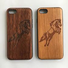 Horse Wood Phone Case For Iphone 7 7 Plus Iphone 6 6s Plus Iphone 6 6s Wood Phone Case Iphone Phone Cases Cute Phone Cases