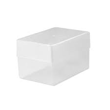Business card boxes are the best solution for the progress of your company or employee. Buy Deep Business Card Plastic Storage Boxes Business Card Boxes