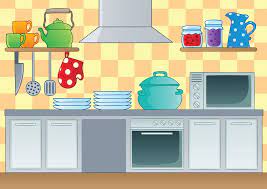 Animated kitchen illustrations & vectors. Everyday Cleaning Tasks And Tips In The Kitchen Kitchen Themes Kitchen Cartoon Kitchen Clipart