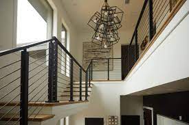Elegant look with the black powder coated. Onyx Rod Railing System Black Stainless Steel Railing Viewrail