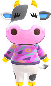Tipper Is A Snooty Cow Villager In The Animal Crossing Series She First Appeared In Anima Animal Crossing Villagers Animal Crossing Characters Animal Crossing
