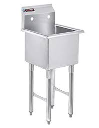 Maybe you would like to learn more about one of these? Amazon Com Stainless Steel Prep Utility Sink Durasteel 1 Compartment Commercial Kitchen Sink Nsf Certified Single 15 X 15 Inner Tub Restaurant Kitchen Laundry Garage Industrial Scientific
