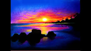 How To Draw Sunrise Scenery With Pastel Landscape Painting With Soft Pastel Youtube ✓ free for commercial use ✓ high quality images.