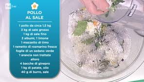 Pollo al sale fatto in casa da benedetta. La Prova Del Cuoco Ricetta Pollo Al Sale Di Sergio Barzetti