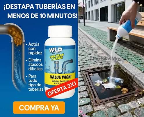 ¿El baño huele mal aunque lo limpies? Puede haber restos acumulados en la  cañería. Wild Tornado los desintegra y deja todo libre y sin olor. 🚽🧪,  Ideal para hogares con problemas recurrentes de ...