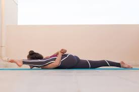 Abbey Bates On Instagram Supta Svarga Dvidasana Reclined Bird Of Paradise It S Like I Am A Bird That Still Really Standing Posture Yoga Life Yoga Asanas