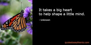 Thank You Teacher Quote - Big Heart - Thank You Quotes