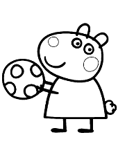 Personalized best friends fashion illustration print, add names, gift for sister, bff, college room mate, friends with heart hands art. Printable Peppa Pig Coloring Pages For Free George Topcoloringpages Net