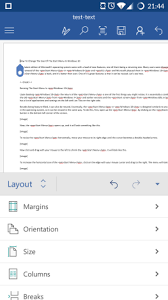 Check spelling or type a new query. How To Change Document Layout In Microsoft Word For Android Digital Citizen