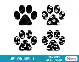 Paw Svg Dog Svg Paw Svg File Dog Svg File Paw Svg Files Etsy Dog Clip Art Cricut Svg Paw Print